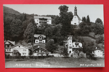 AK Hilfberg / 1940-1960 / Mondsee / Tischlerei Rauchenschwandtner / Oberösterreich
